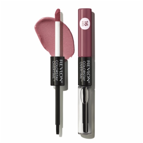 Revlon Colorstay™ Overtime 370 Everlasting Rum Lipcolor & Topcoat Perspective: front
