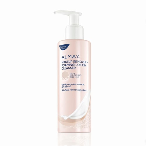 Almay Makeup Remover Foaming Lotion Cleanser Perspective: front