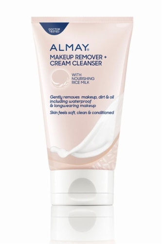 Almay Makeup Remover Cream Cleanser Perspective: front