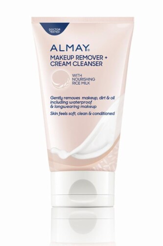 Almay Makeup Remover Cream Cleanser Perspective: front