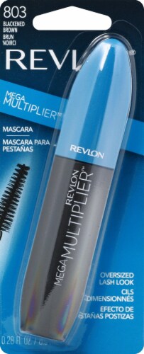 Revlon Mega Multiplier 803 Blackened Brown Mascara Perspective: front