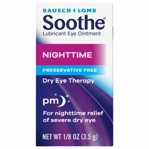 Bausch And Lomb Soothe® Nighttime Dry Eye Therapy Ointment 18 Oz Ralphs