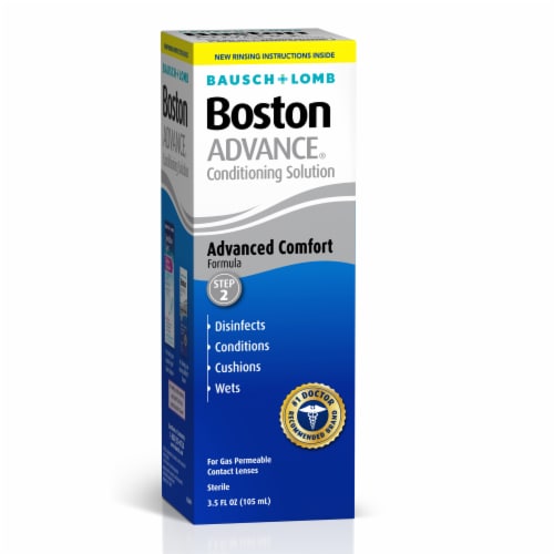 Bausch + Lomb Boston Advance® Maximum Disinfection Contact Lense Conditioning Solution Perspective: front