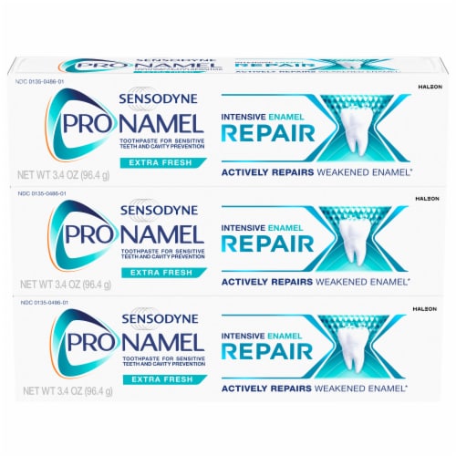 Sensodyne Pronamel Intensive Enamel Repair Toothpaste for Sensitive Teeth Perspective: front