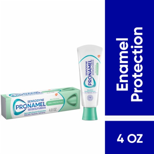 Pronamel, Daily Protection, Toothpaste For Sensitive Teeth and Cavity Protection, Mint Essence Perspective: front