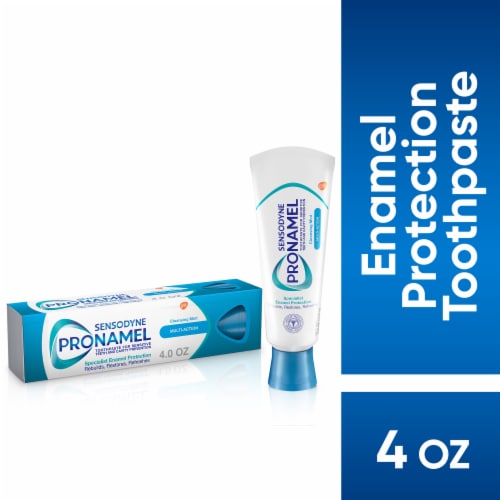 Pronamel, Multi-Action, Toothpaste For Sensitive Teeth and Cavity Protection, Cleansing Mint Perspective: front
