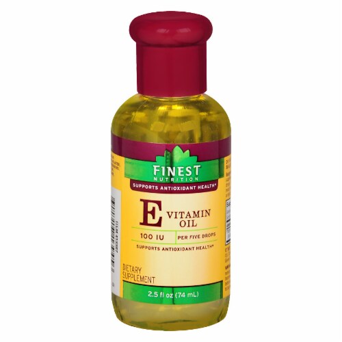 Finest Nutrition Vitamin E Oil, 2.5 fl oz Fry’s Food Stores
