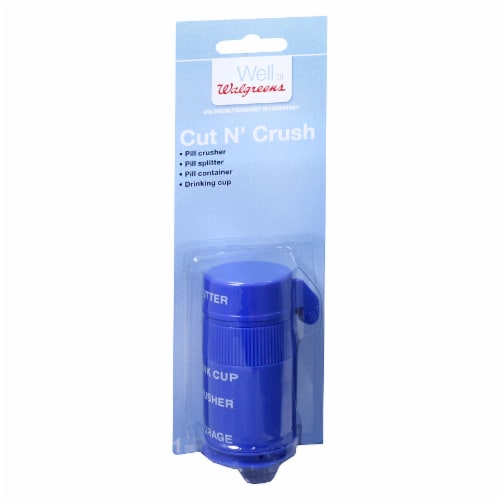 Walgreens Cut N Crush Pill Crusher/Splitter Perspective: front