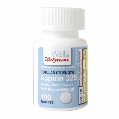 Walgreens Aspirin Tablets 325mg, 100 ct Ralphs