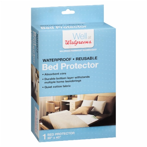 Walgreens Waterproof Bed Protector Perspective: front