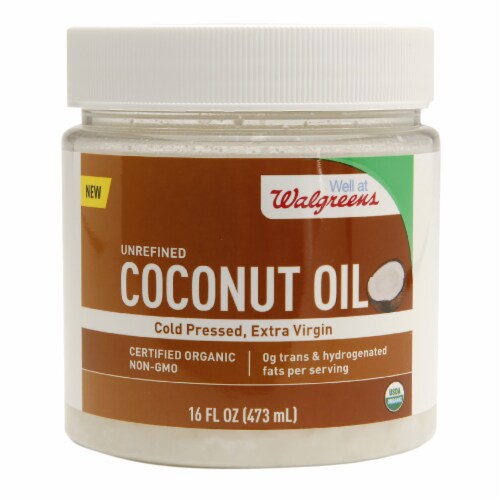 Walgreens Unrefined Coconut Oil, 16 fl oz Pick ‘n Save