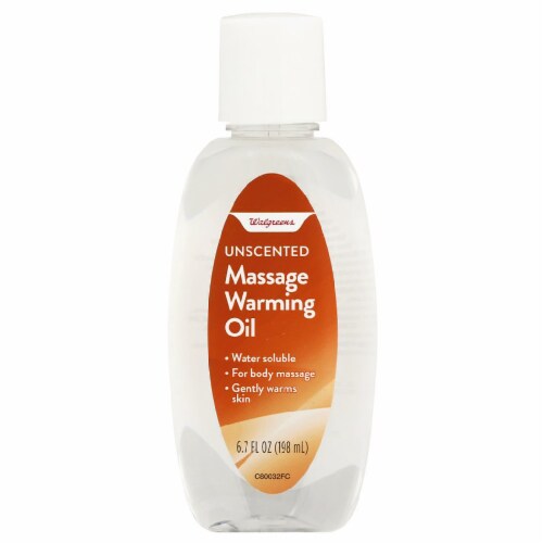 Walgreens Unscented Massage Warming Oil 6.7 fl oz Foods Co