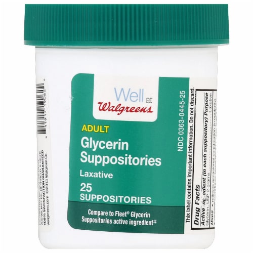 Walgreens Adult Glycerin Suppositories - 25 Other