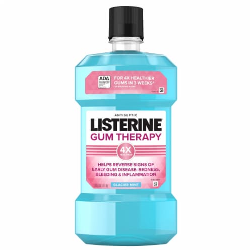 Listerine® Gum Therapy Glacier Mint Antiseptic Mouthwash, 1 L - Kroger