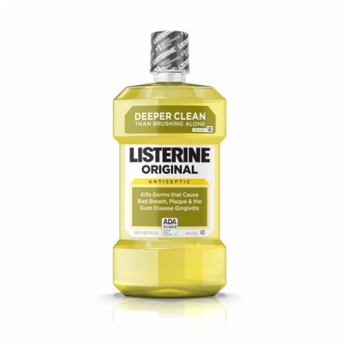 Listerine Original Antiseptic Mouthwash Perspective: front