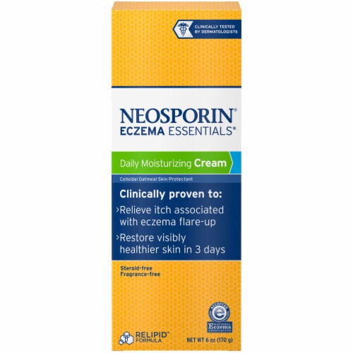Neosporin Eczema Essentials Daily Moisturizing Cream Perspective: front