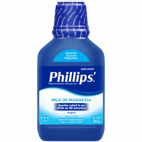 Phillips'® Sugar Free Original Milk of Magnesia Liquid Saline Laxative ...