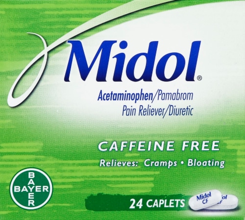 Midol Caffeine Free Pain Relief Caplets 24 ct Kroger
