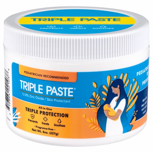 Triple Paste® Fragrance Free Medicated Baby Ointment for Diaper Rash 2oz.