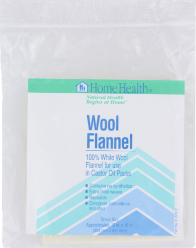 Home Health Small Wool Flannel 12 x 18 in Perspective: front