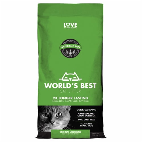 Worlds Best Cat Litter® Perspective: front
