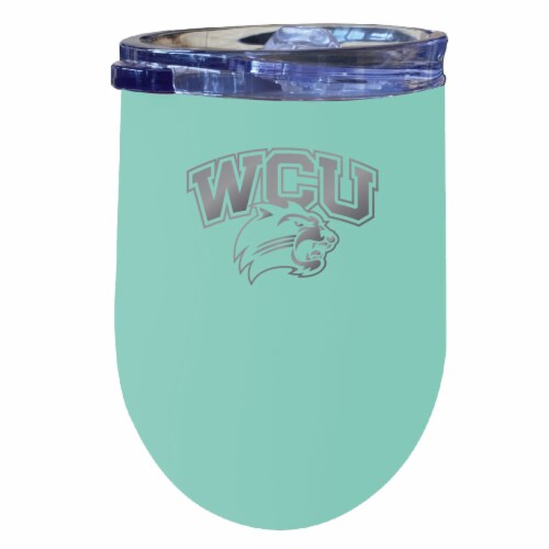 Western Carolina University 12 oz Etched Insulated Wine Stainless Steel Tumbler - Choose Your Perspective: front