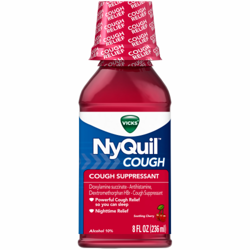 Vicks NyQuil Cherry Cough Liquid, 8 fl oz Kroger