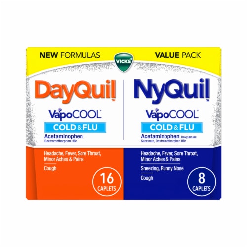 Vicks® VapoCool Cold & Flu Value Pack Perspective: front