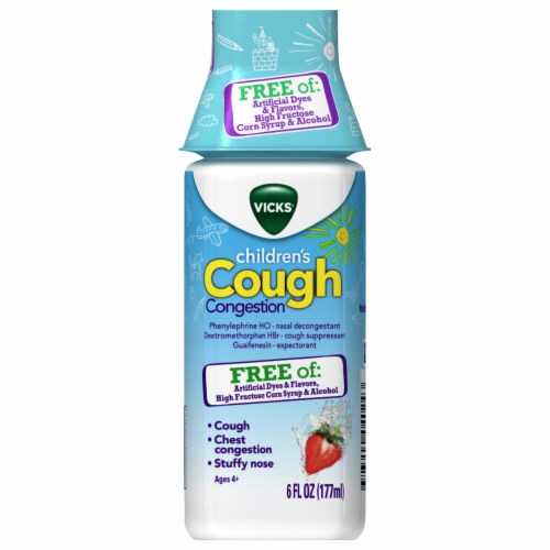 Vicks® Children's Cough Congestion Liquid Perspective: front