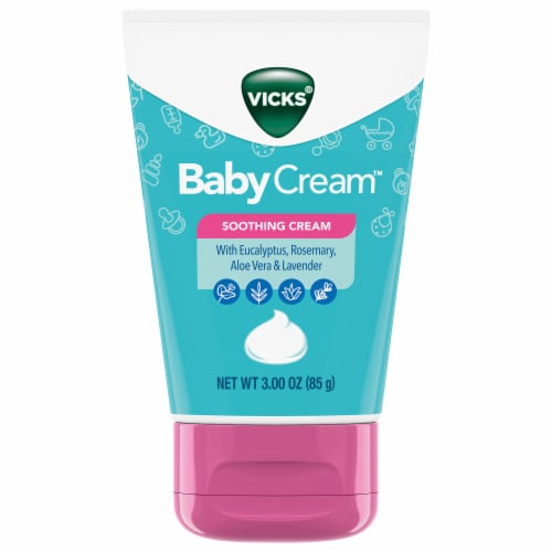 Vicks® Soothing Baby Cream Perspective: front