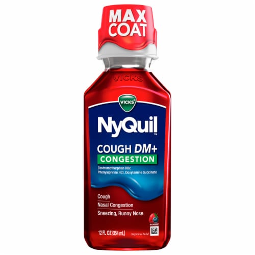 Vicks NyQuil Cough DM & Congestion Multisymptom Relief Nighttime