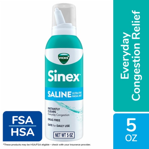 Dillons Food Stores Vicks Sinex Nasal Congestion Relief Saline Ultra Fine Nasal Mist 5 ounces