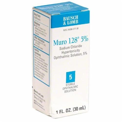 Bausch & Lomb Muro-128 5% Perspective: front