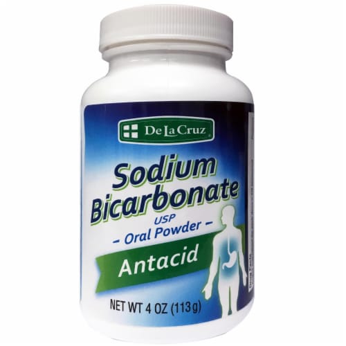 De La Cruz Sodium Bicarbonate Antacid Powder, 4 oz - Kroger