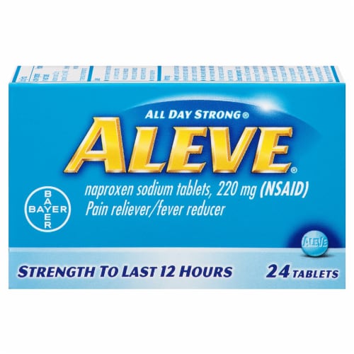 Aleve Tablets Perspective: front