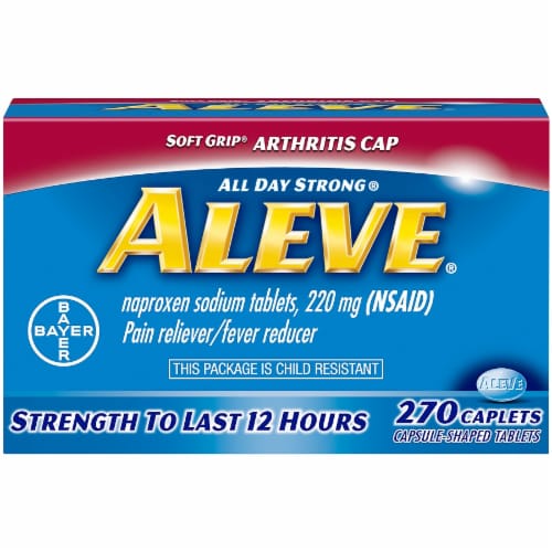 Aleve Arthritis Caplets Perspective: front