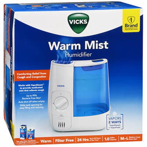 Vicks Warm Mist Humidifier, 1 ct - City Market