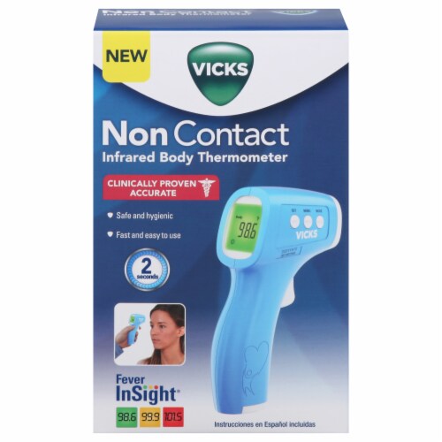 Vicks Non Contact Infrared Body Thermometer Perspective: front