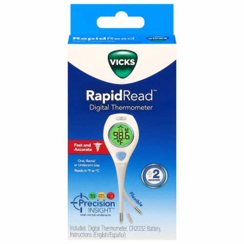 Vicks RapidRead™ Digital Thermometer Perspective: front