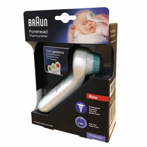 Braun Forehead Thermometer Perspective: front