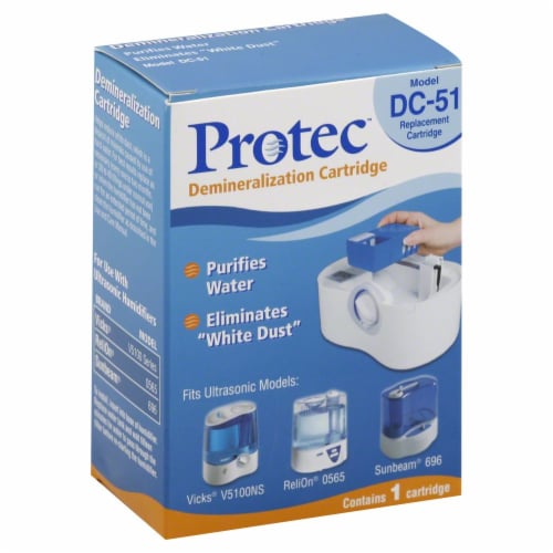 Protec Demineralization Replacement Cartridge for Model DC-51 Perspective: front