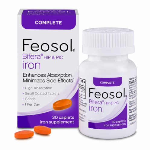 Frys Food Stores Feosol Bifera Iron 30 Ct