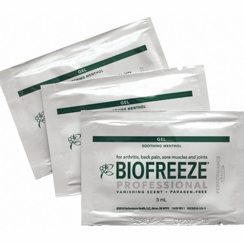 Biofreeze Biofreeze,Gel,Pain Relief,0.101 oz.  3111 Perspective: front