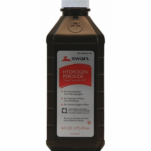 Sim Supply Hydrogen Peroxide,Antiseptics,Bottle  30869470610 Perspective: front