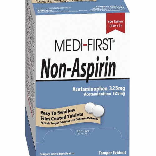 Medi-First Non-Aspirin Pain Relief,Tablet,PK100 80333, 1 - Fred Meyer