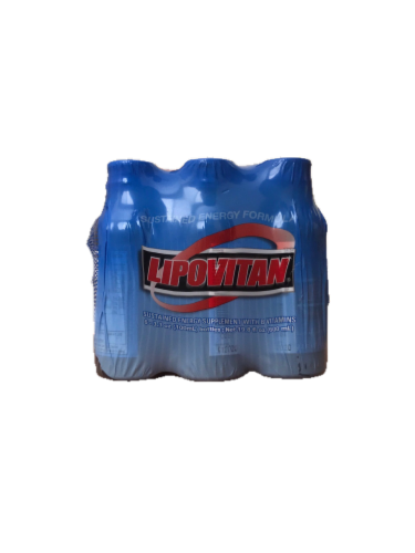 Lipovitan® Sustained Energy Formula Vitamin Drink Perspective: front