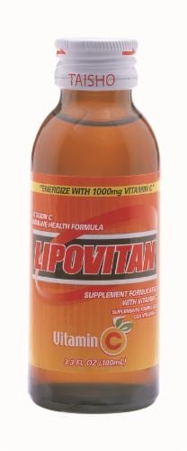 Lipovitan Energy Drink with Vitamin C Perspective: front