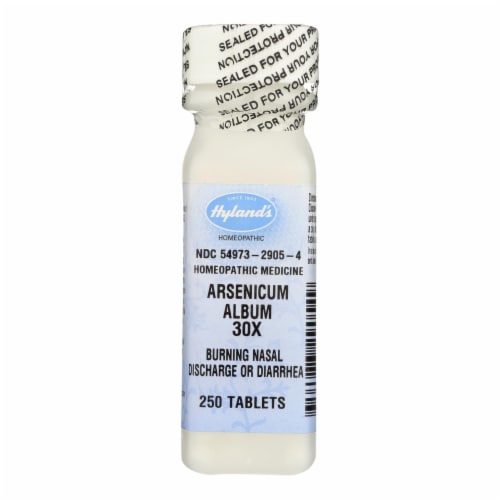 Hyland's Arsenicum Album 30x - 250 Tablets - Pack of 3 Perspective: front