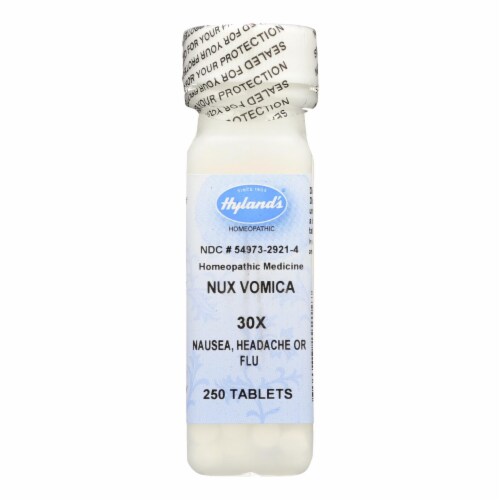 Hyland's Nux Vomica 250 Perspective: front