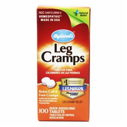 Hyland's Homeopathic Leg Cramps Relief Tablets Perspective: front